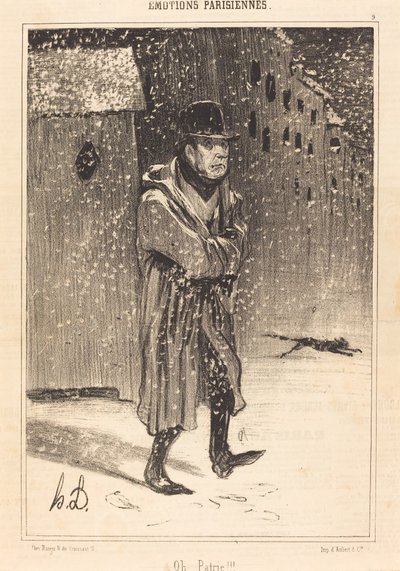 Åh hemland!!! av Honoré Daumier