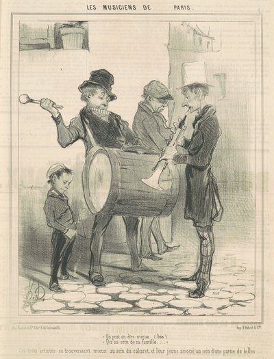 Eller kan vi bli bättre... av Honoré Daumier