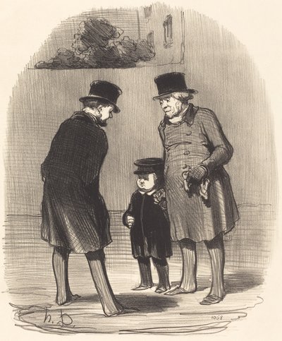 Ja, herr Chapuzot... av Honoré Daumier