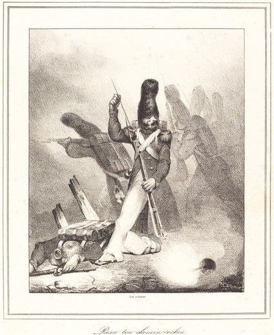 Fortsätt din väg, gris av Honoré Daumier