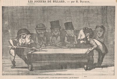 Mer än en poäng! ... Ingen chans!! av Honoré Daumier