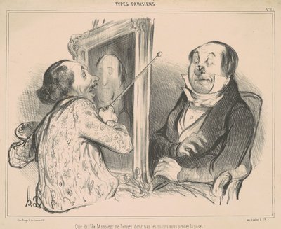 Vad fan inte röra på sig... av Honoré Daumier