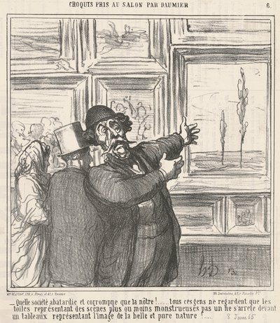 Vilket jävla och korrupt samhälle... av Honoré Daumier