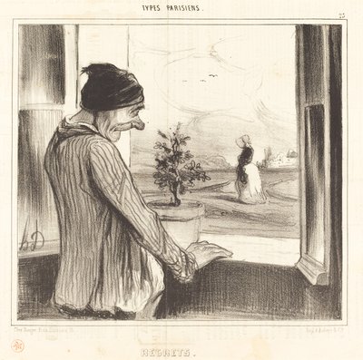 Ångrar av Honoré Daumier