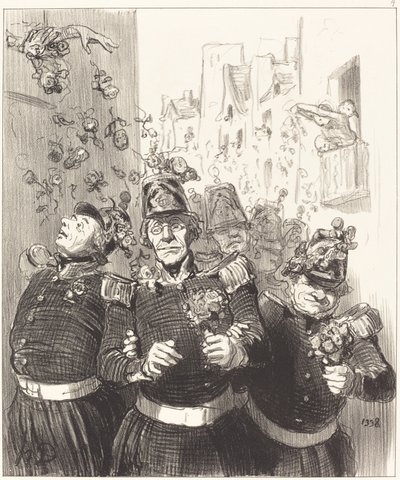 Rifolard är mer charmad än någonsin... av Honoré Daumier