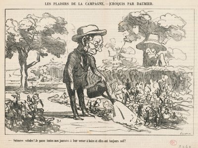 jävla sallader... av Honoré Daumier