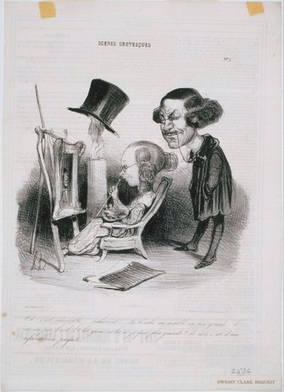Groteska scener - Åh! Det är beundransvärt av Honoré Daumier