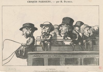 På det kejserliga av Honoré Daumier