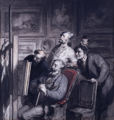 Amatörerna av Honoré Daumier