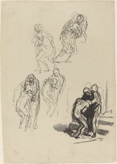 Den förlorade sonen av Honoré Daumier