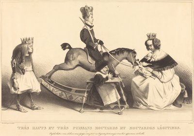 Mycket hög och mycket potent legit senap och senap av Honoré Daumier