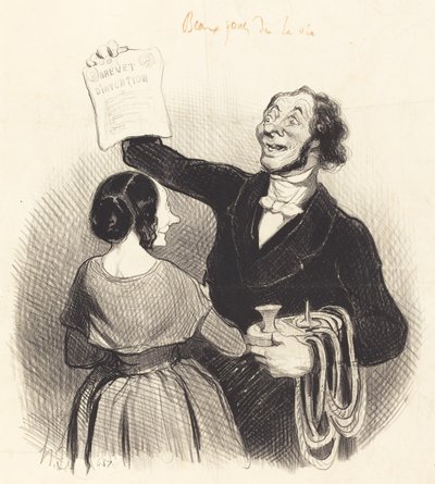 Ännu en stor man av Honoré Daumier