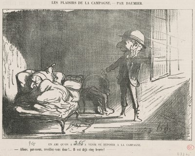 En vän vi bjöd in... av Honoré Daumier
