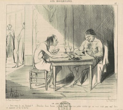 En fin ordlek av Honoré Daumier
