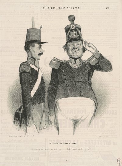 En bra dag av Honoré Daumier