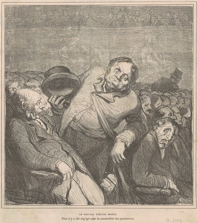 En ny modellteater av Honoré Daumier
