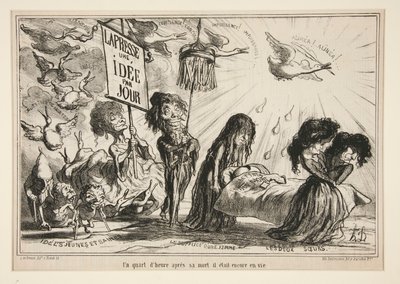 En fjärdedel av av Honoré Daumier