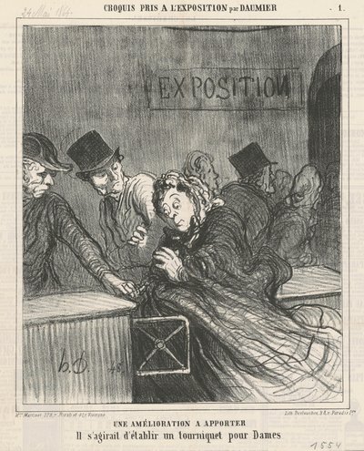 En förbättring att göra av Honoré Daumier
