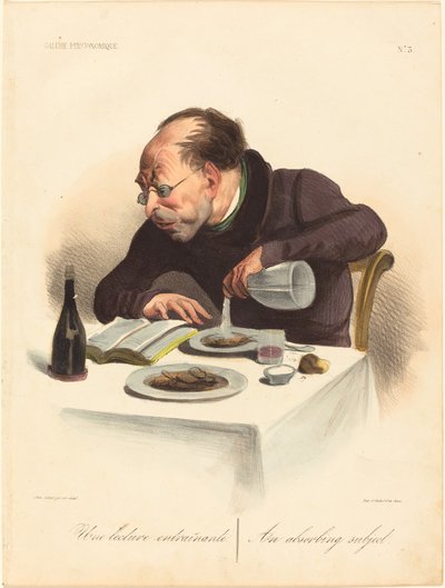 En stimulerande läsning av Honoré Daumier