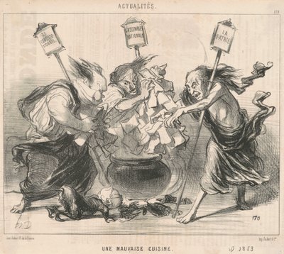 Ett dåligt kök av Honoré Daumier