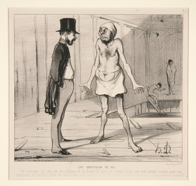 Ett yrke av fo av Honoré Daumier