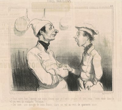 Du vet svampen du sa... av Honoré Daumier