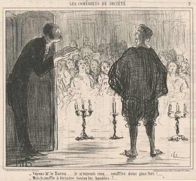 Låt oss se Mr. Baron... av Honoré Daumier