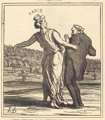 Låt oss se, herr Réac... av Honoré Daumier