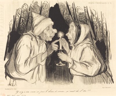 風邪にそんなものはありません...スウェーデン語 av Honoré Daumier