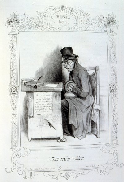 illustrationer om idéer och legender Philipon under titeln Les Cent och Robert Macaire av Honoré Daumier