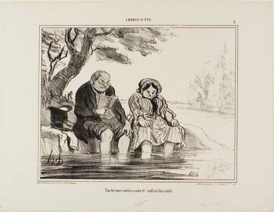 En intressant och uppfriskande läsning, plansch 3 från Croquis D