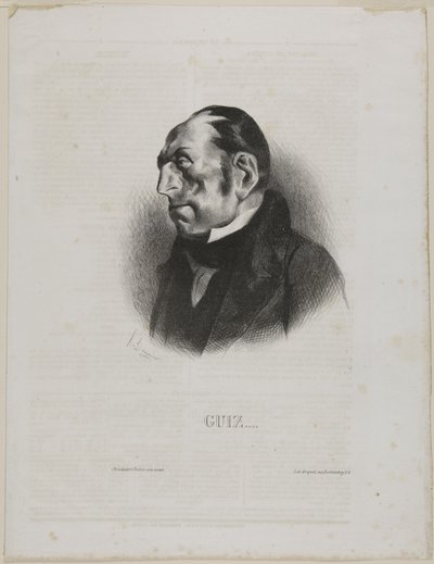 Guiz.... av Honoré Victorin Daumier