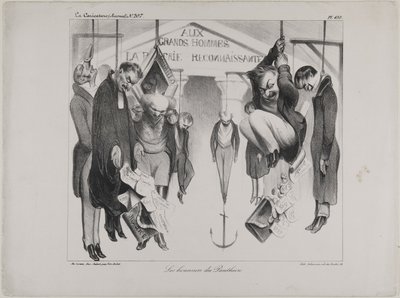 Pantheons hedersbetygelser, plansch 433 av Honoré Victorin Daumier