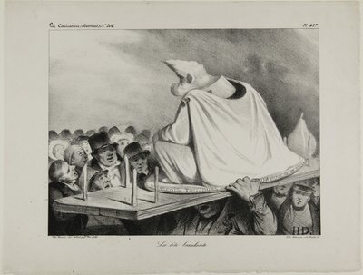 The Loose Head, plåt 427 av Honoré Victorin Daumier