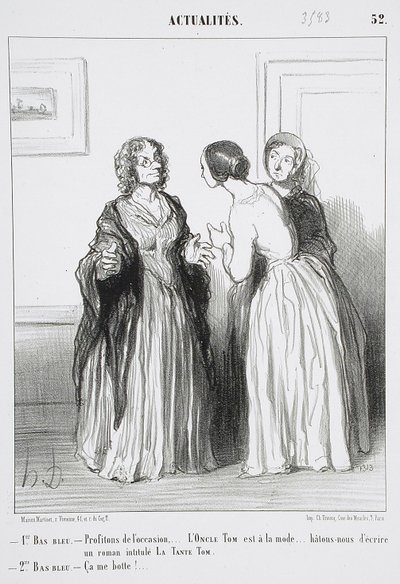 1:a blåstrumpan - Låt oss ta tillfället i akt... av Honoré Daumier