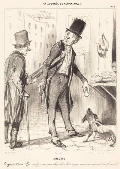 Klockan 2 av Honoré Daumier