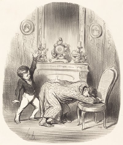 I likhet med Henrik IV av Honoré Daumier