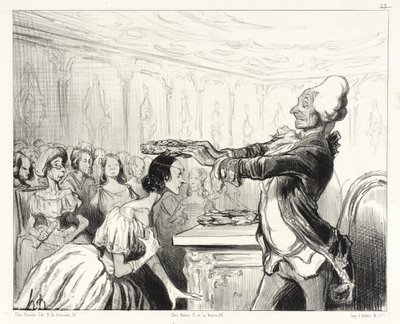 Kvinnornas akademi av Honoré Daumier