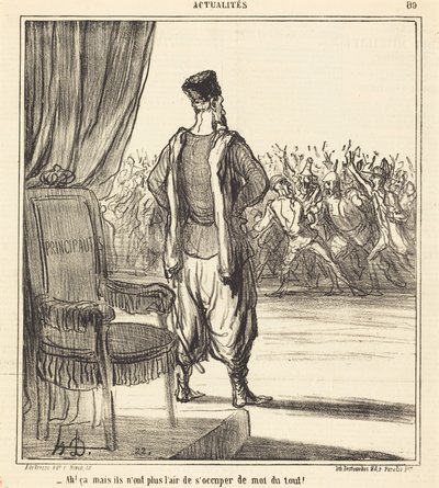 Ah! att... de verkar inte bry sig om mig längre av Honoré Daumier