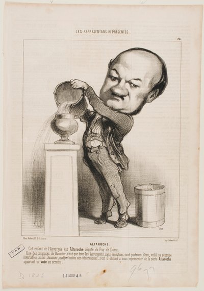 Altaroche av Honoré Daumier