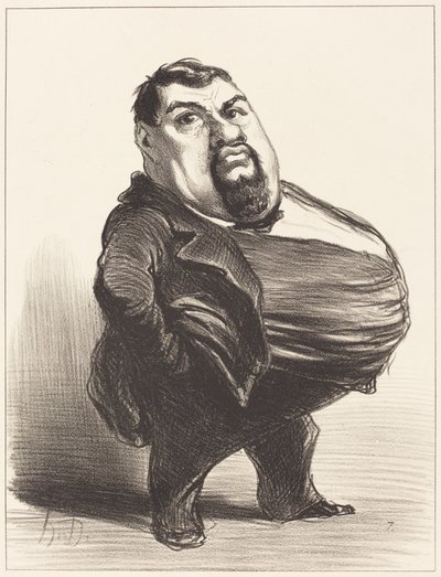 Antony Thouret av Honoré Daumier