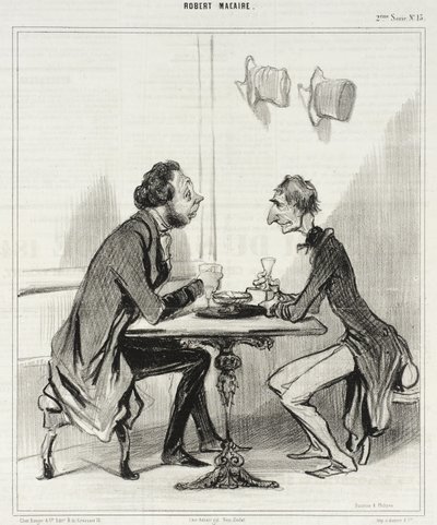 Oemotståndligt argument... av Honoré Daumier