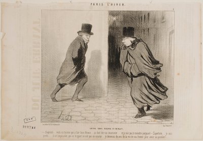 Mellan klockan 11 och midnatt av Honoré Daumier