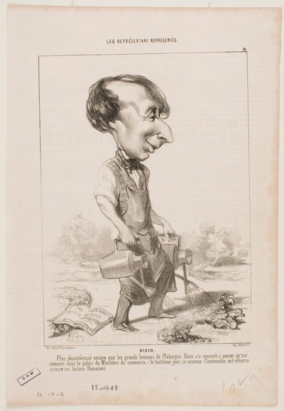 Bixio av Honoré Daumier