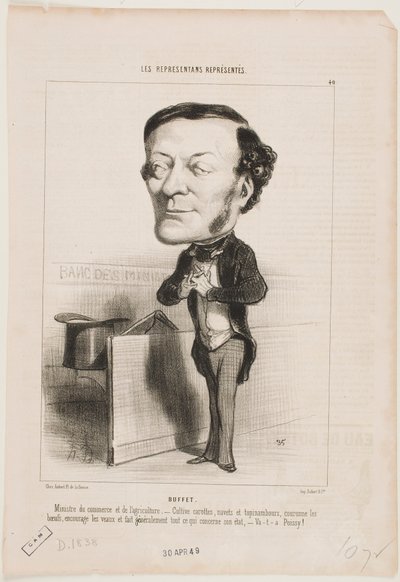 Buffé av Honoré Daumier