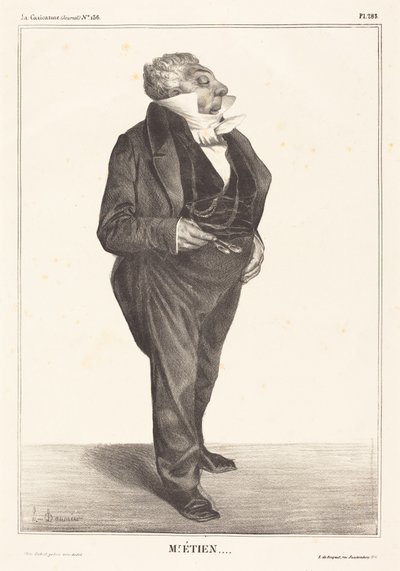 Charles Guillaume Étienne av Honoré Daumier
