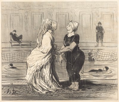 Kära baronessa, jag gratulerar er... av Honoré Daumier