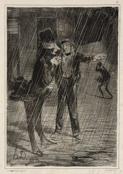 Hur i Chaillot! av Honoré Daumier
