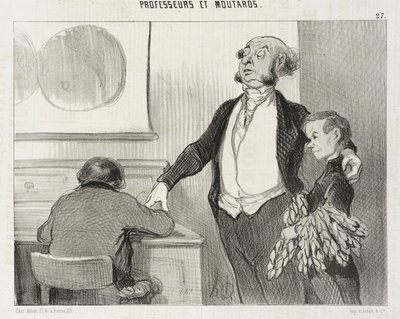 I denna annons som ni ska skicka till alla tidningar av Honoré Daumier