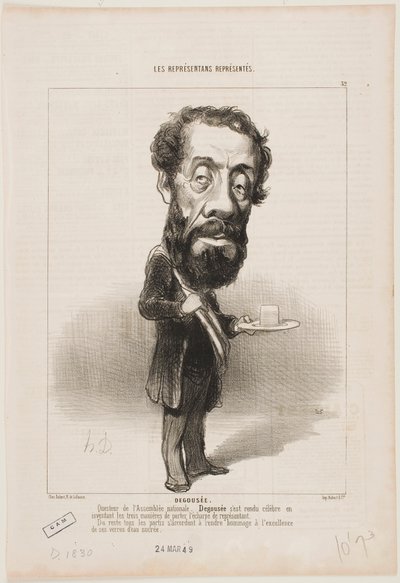 Den ovårdade kvinnan av Honoré Daumier